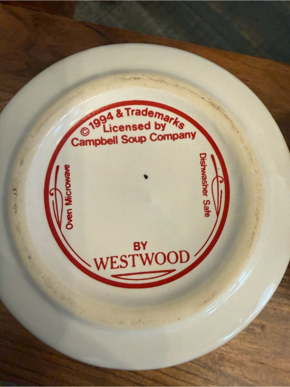 Vtg Campbell's Soup "M'm! M'm! Good!" Mugs produced by Westwood 1991-1994- 5 set - Picture 13 of 14
